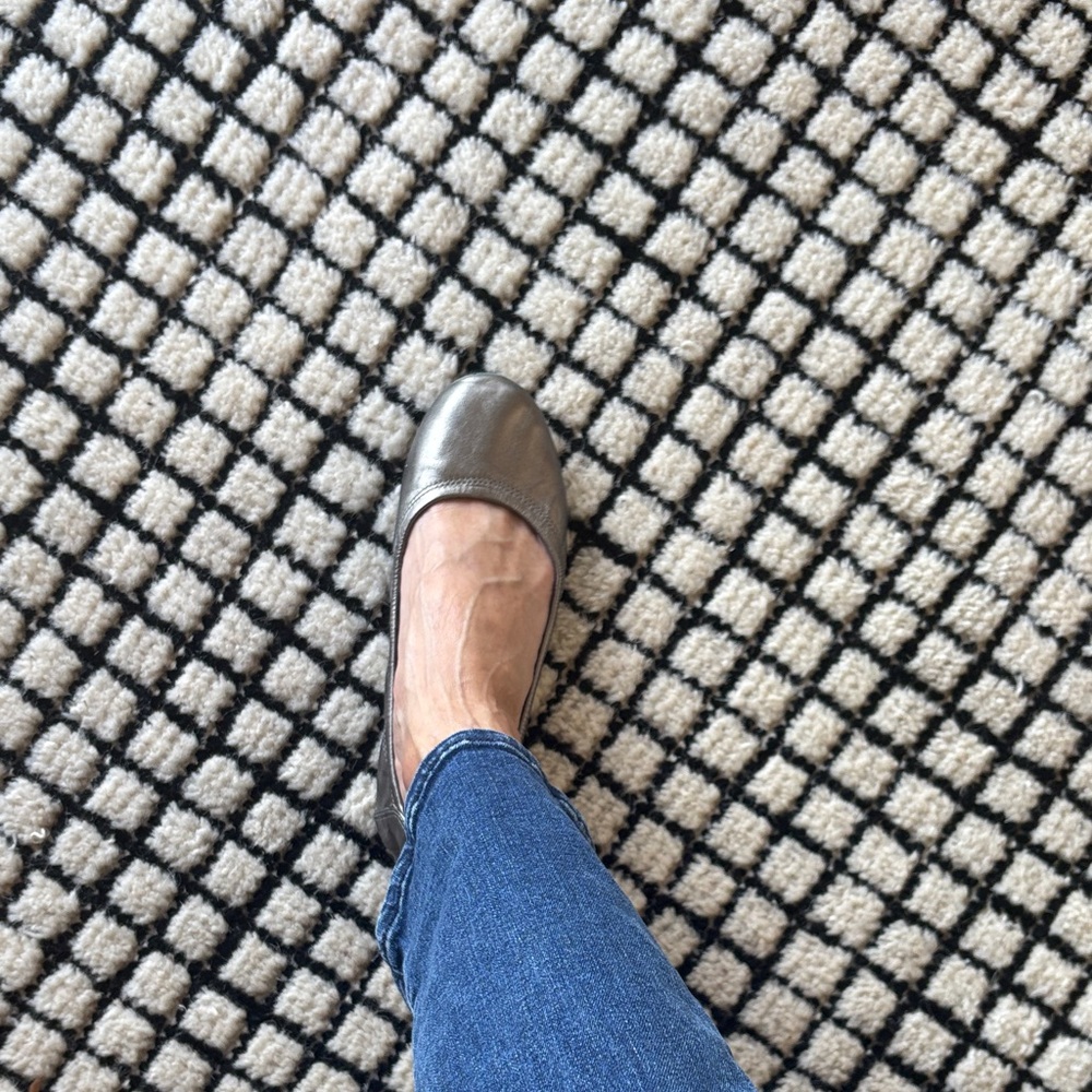 Cole Haan Silver Flats